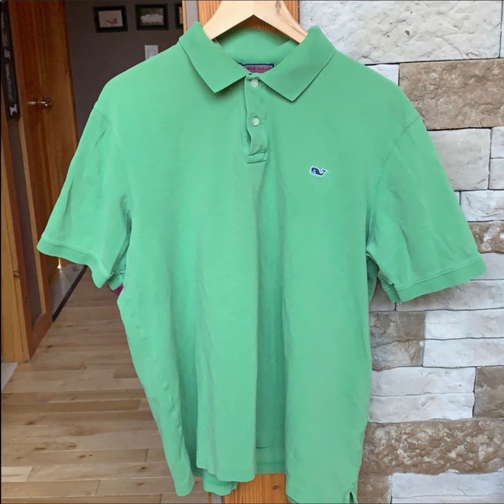 Vineyard Vines Men’s Polo Shirt Green XL